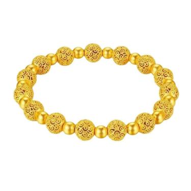 Imagem de Pulseira de pérolas banhadas a ouro para mulheres