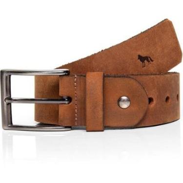 Imagem de Cinto Couro Acostamento Square Mark Masculino-Masculino