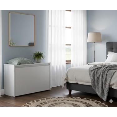 Imagem de Sapateira organizadora de Sapatos Bau Multiuso Basculante Zafira (BRANCO)