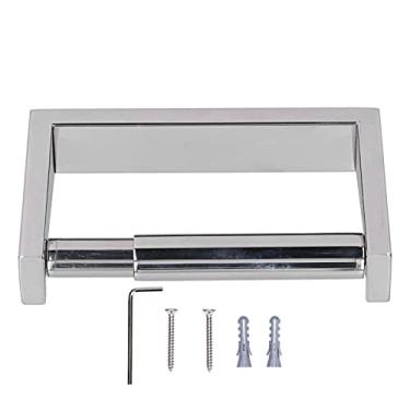 Imagem de Suporte de rolo de papel montado na parede, rack de papel higiênico de aço inoxidável 304, conjunto de hardware para casa, banheiro