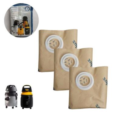 Imagem de Kit 3 Sacos Descartáveis Filtro de Papel Refil Compatível Aspirador El