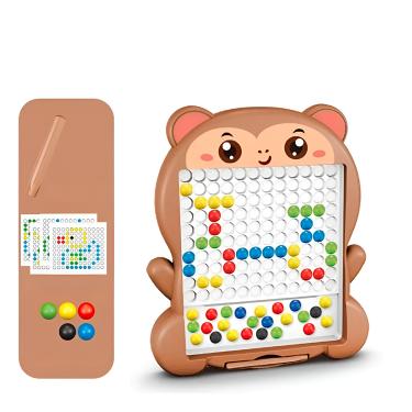 Imagem de Lousa Prancheta Quadro Magnético Interativo Criança Modelo:Macaco