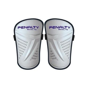 Imagem de Caneleira Brasil 70 V - Penalty, Branco