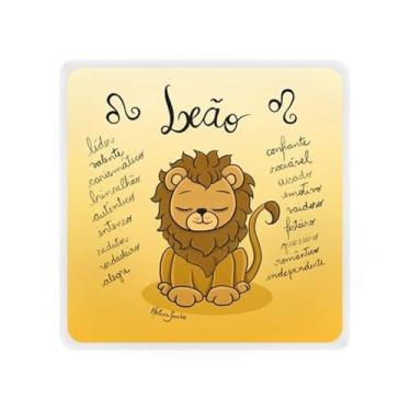 Imagem de Luminária Decorativa Mini Box do Signo de Leão USB