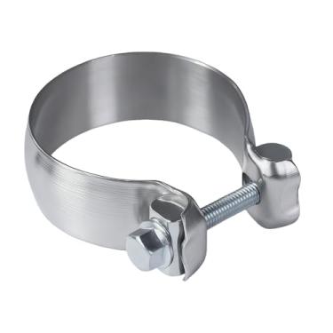 Imagem de Braçadeira de escape de aço inoxidável 304, serve para Mercedes-Benz C43 AMG 2017-2023 E53 AMG 2019-2023, Sprinter 2500 3500 2010-2021, S450, substitui A0004901241, A202490055. 41.000 0-490-13-41