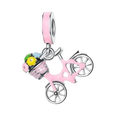 Imagem de Pulseira De Pingente De Capacete De Motocicleta Em Prata Esterlina 925