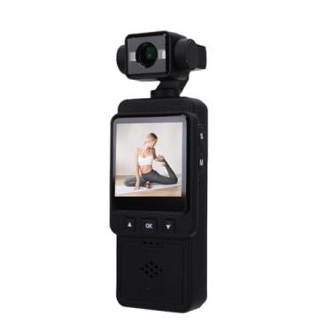 Imagem de VBESTLIFE Mini Câmera Corporal Com Gravação de áudio e Vídeo, Filmadora de Ação Portátil Rotação de 360 ​​° 1080P FHD, Câmera Vestível para Segurança, Viagens
