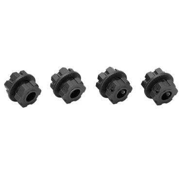 Imagem de aqxreight 4 PCS Roda RC Hex Hub Liga de Alumínio 17mm RC Hub Porca Roda Drive Hex Adaptador Com Pinos para Car Upgrade Parts Mecânica Vermelha Permitindo Garantir o Externo (#3)