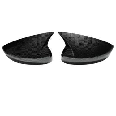 Imagem de Tampa Do Espelho Lateral Retrovisor Padrão De Fibra De Carbono Do Carro Compatível Com Mazda CX5 2017-2023(Carbon fiber pattern)