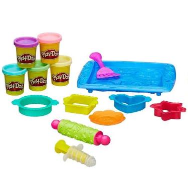 Imagem de Conjunto Massinha Play-Doh Cookies Divertidos com 5 Potes Colors B0307