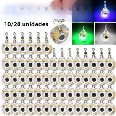 Imagem de Isca Luminosa De Olho De Peixe Em 5 Cores, 10-30PCS, Isca De Lula Para