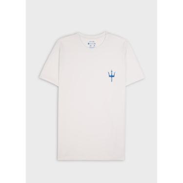 Imagem de T-shirt slim vintage tridente madeira mc OSKLEN-Masculino