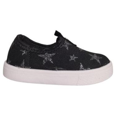 Imagem de Tenis Infantil Menina Bebe Molekinha Estrela SlipOn 2118.590-Feminino