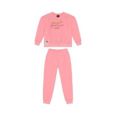 Imagem de Conjunto Infantil Moletom Felpado Guloseima-Feminino