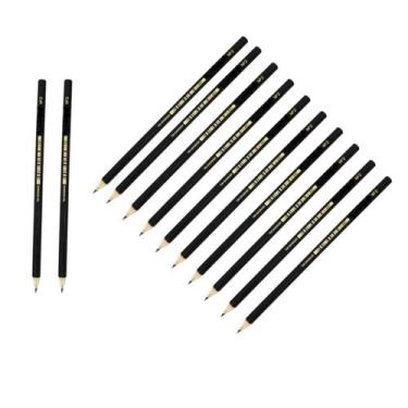 Imagem de Kit Com 30 Unidades Lápis De Escrever Preto Hb N2 Escolar - 000027691E