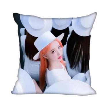 Imagem de Capa De Almofada De Poliéster LOONA KPOP 45x45cm Para Decoração De Qua