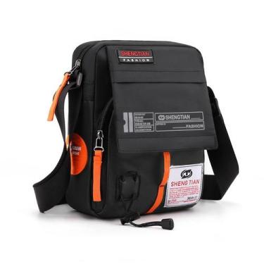 Imagem de Bolsa tiracolo Messenger em tecido Oxford de estilo urbano para homens