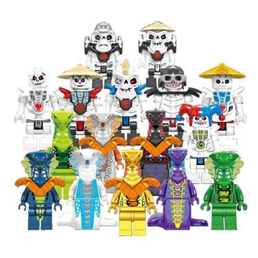 Imagem de Conjunto de brinquedos Building Blocks Ninjago Mini Figures 16 unidade