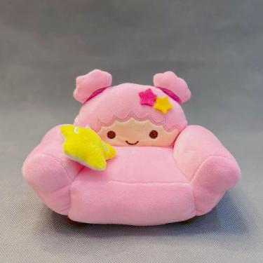 Imagem de Brinquedo de pelúcia Sanrios Kawaii Kuromi Melody Cinnamorol Stitch - 