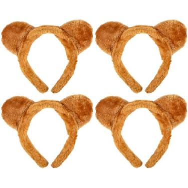 Imagem de Traje de Halloween Hair Band Bohue Teddy Bear Ears (4)