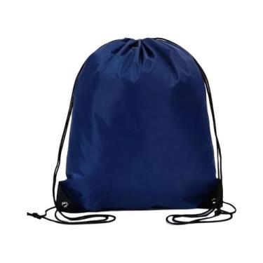 Imagem de Mochila Saco Refletiva Com Cordão Para Escola, Yoga, Esporte, Academia