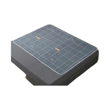 Imagem de Protetor De Colchão Reutilizável Com Almofadas Grossas E Antiderrapant