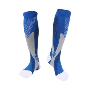 Imagem de Meias Longas De Compressão Anti-fadiga Para Esportes, Prevenindo Dor P
