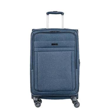 Imagem de Mala de Viagem Média com Rodas 360 Ultralight Hug 2T - Azul, Azul