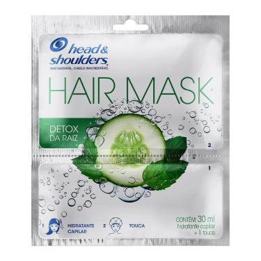 Imagem de Máscara de Tratamento Detox 30ml Head & Shoulders com Touca Hidratação Sem Sulfato