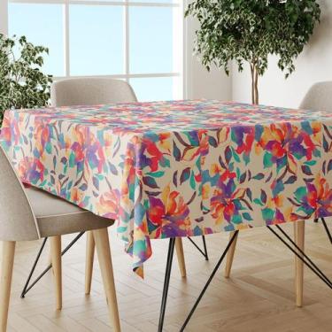 Imagem de Toalha Mesa Plástica Térmica PVC Bella 12 lugares 1,40x3,00 - IDEALIZA