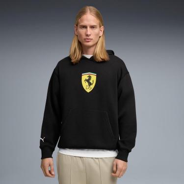 Imagem de Moletom Com Capuz Scuderia Ferrari Shield Masculino-Masculino