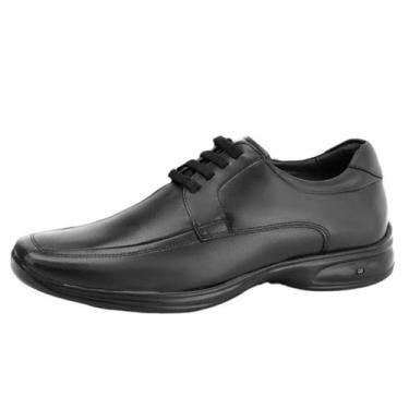 Imagem de Sapato Masculino Casual Conforto Jotape 3d Vision, Preto, 40