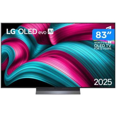 Imagem de Smart TV 4K LG OLED 83" Polegadas Processador 9 Gen8 AI, WebOS 25 e Wi