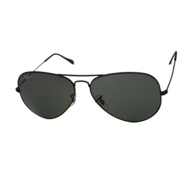 Imagem de óculos de sol Ray Ban aviator large mod rb3025 002/58 tamanho 62 polar