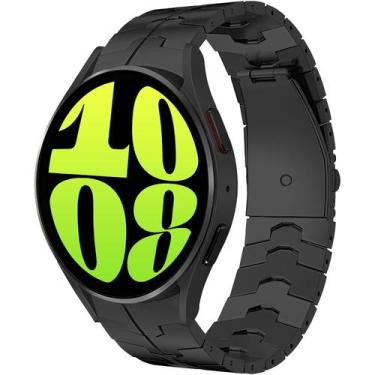 Imagem de Pulseira de relógio Pencoda em aço inoxidável para Galaxy Watch 40/44m