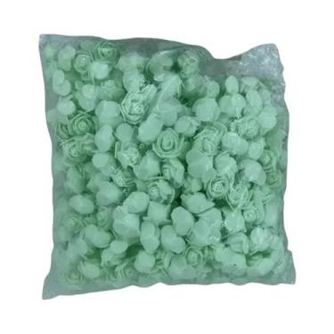 Imagem de Cabeças De Rosa Artificial De PE De 3,5CM, 500 Peças Para Decoração De