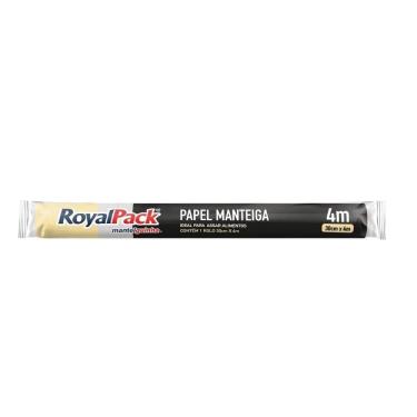 Imagem de Papel Manteiga RoyalPack 30cmX4,0m - Embalagem com 25 Unidades