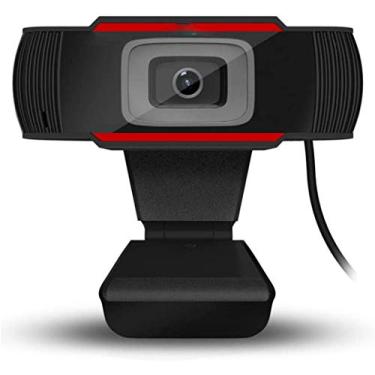 Imagem de SevenDwarf Webcam Full HD 1080p com microfone, foco automático rápido, webcam de 5 megapixels, câmera web para computador PC para conferência de gravação de videochamadas, câmera web USB, instalação de driver livre