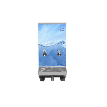 Imagem de Bebedouro Industrial Adesivado 25L Inox Bancada 2 Torneiras Geladas Frisbel B25 127v
