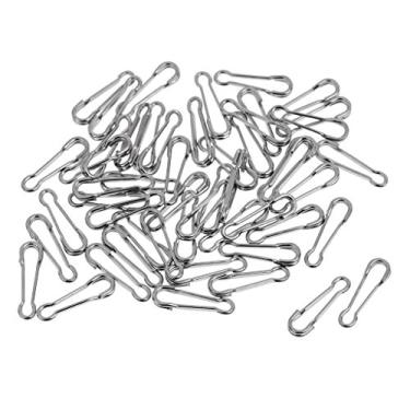 Imagem de LoveinDIY 50 pçs anzol havaiano snaps swivels gancho clipe de ligação de troca rápida 1/2/3/4# - 3#