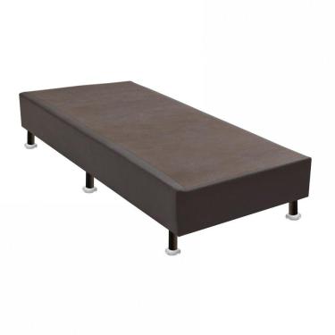 Imagem de Base Sommier Corino Solteiro 88x188x30cm Ortobom Marrom
