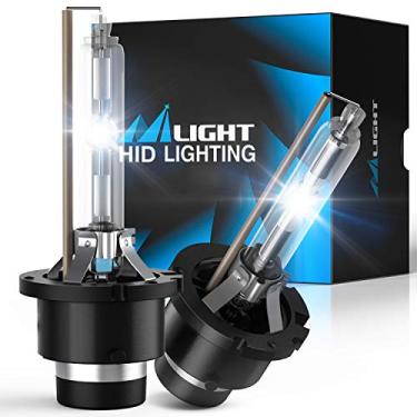 Imagem de Nilight Lâmpadas D4S HID, 6000K Diamond White D4S Substituição Super Brilhante Alto Baixo Farol D4S HID Lâmpada de Farol para Carros de 12 V, Pacote com 2