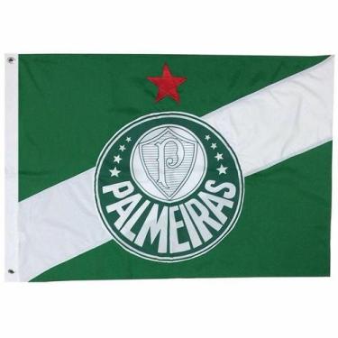 Imagem de Bandeira Bc Palmeiras Sp Torcedor - Bandart