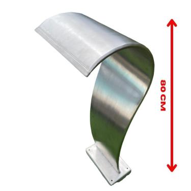 Imagem de Cascata Naja Expressa 80cm Piscina Área de Lazer Ótima Queda de Água Promovo Relaxamento Físico-Unissex