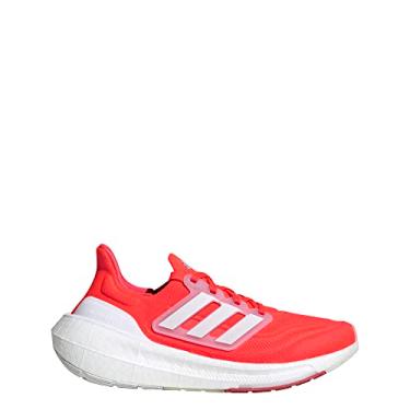Imagem de adidas Tênis feminino Ultraboost 23, Solar vermelho/branco/prata Dawn, 36