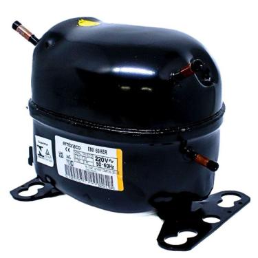Imagem de Compressor Motor Embraco 1/6 HP EMI60HER Gás R134 220V