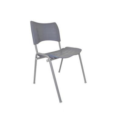 Imagem de Cadeira Secretaria Turim Fixa BC - Maiart, Cinza
