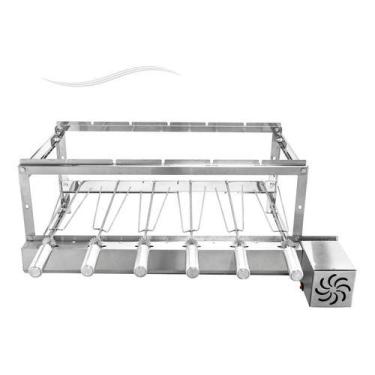 Imagem de Gira Grill 6 Espetos Giratória - Completa Churrasco - Imperial, Direit