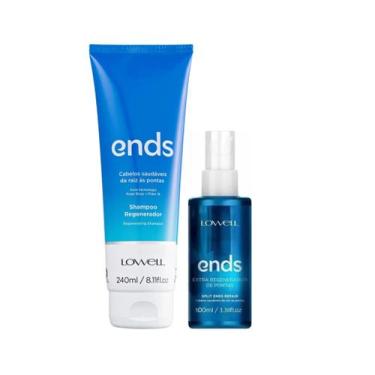 Imagem de Lowell Ends Shampoo Extra Regenerador Pontas Regenera A Fibra Capilar 
