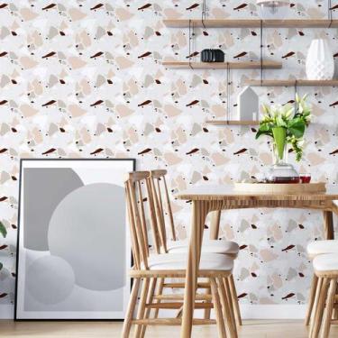Imagem de Papel de Parede Adesivo Granilite Cinza N05094 0,58X2,5M - Adesivo BR
